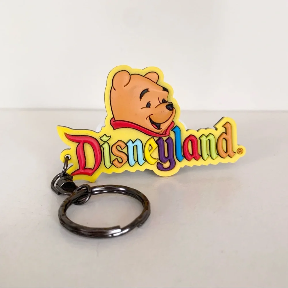 Vintage Disneyland Winnie the Pooh keychain